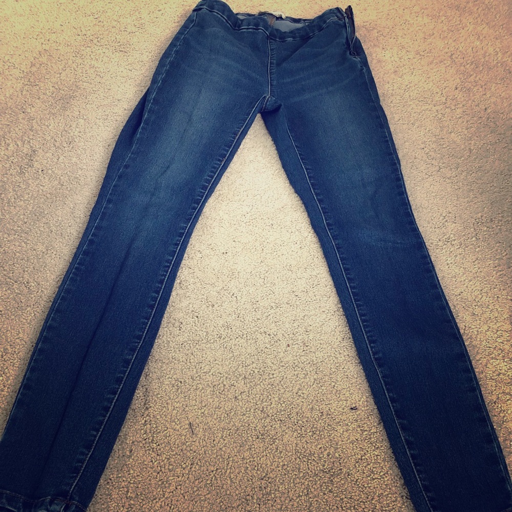 Free people jeggings with side zip - 24